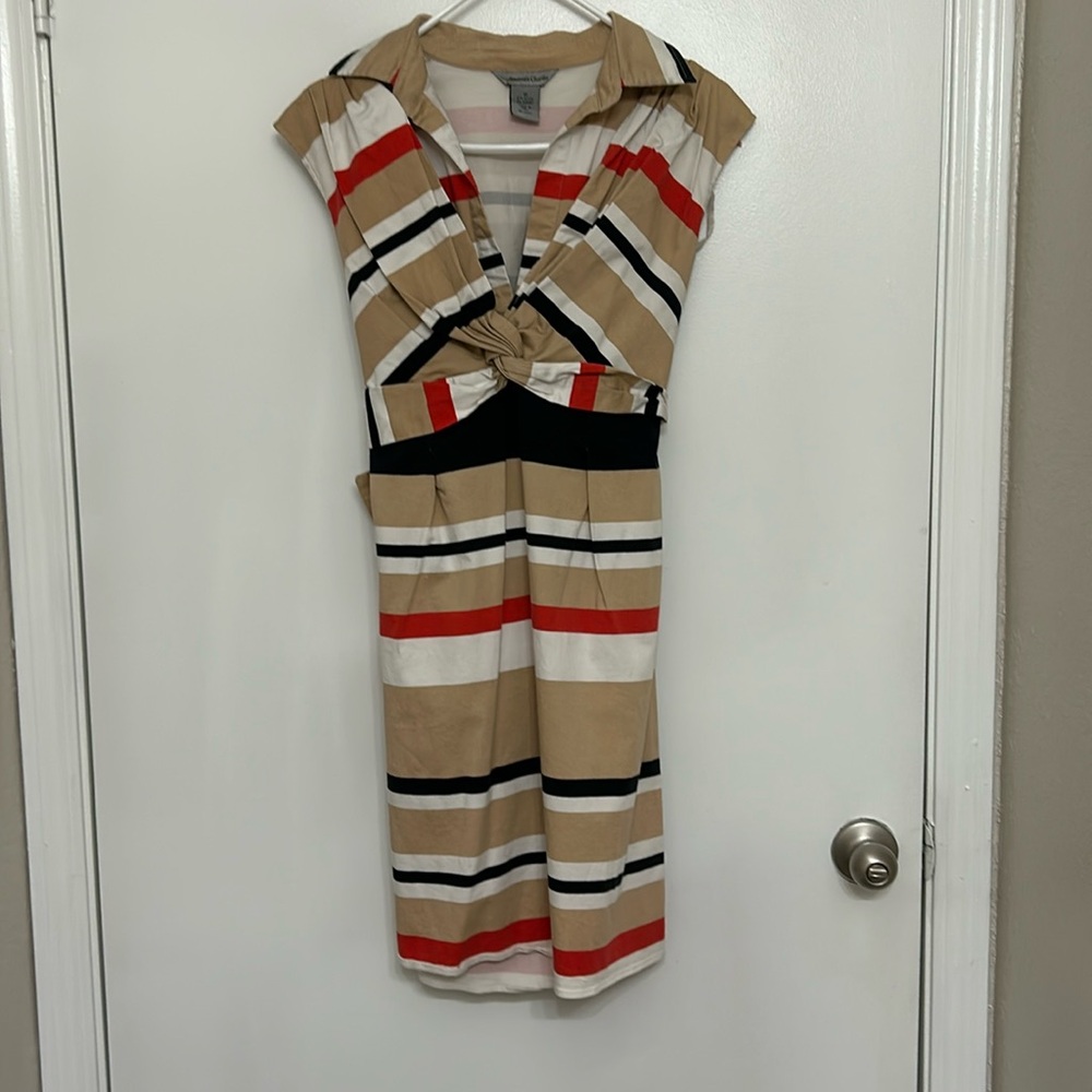 Women’s Striped Plaid Dress